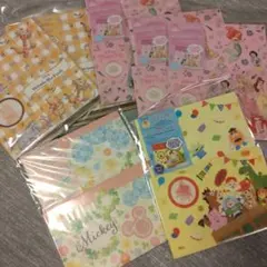 【未使用品】ディズニー　レターセットまとめ売り
