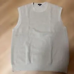 UNIQLO ユニクロ ニットベスト ベージュ L 春 秋