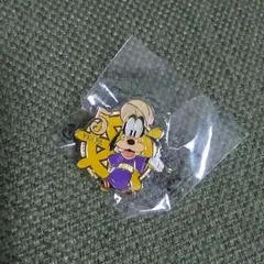 ディズニーシー５周年★グーフィー　ワゴンゲーム　非売品　ピンバッジ　未開封