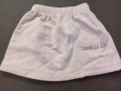 COMME CA ISM ベビー スカート 80　綿100%