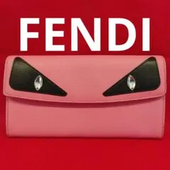 NH76 フェンディ 極美品 バグズ フラップ長財布 モンスターのサムネイル