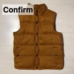Confirm ダウンジャケット キャラメル 半袖