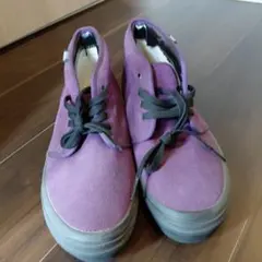 VANS スニーカー パープル スエード