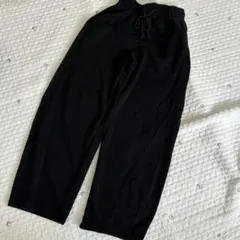 GU スウェットバレルレッグパンツ