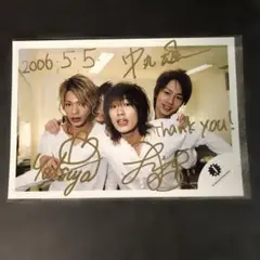 【メルオク】サイン入りグループ写真 2006年5月5日