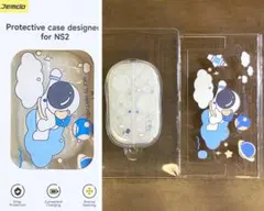 新品 Switch2 保護カバーケース 専用 宇宙飛行士 クリア