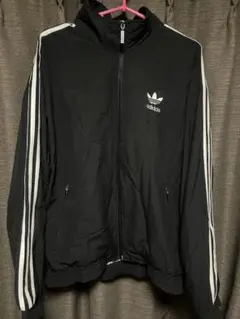adidas トラックジャケット　ブラック