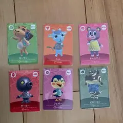 どうぶつの森 amiiboカード 第5弾　6枚セット