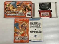GBA ポケットモンスター ファイアレッド ワイヤレスアダプタ同梱版 포켓몬