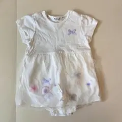 【未使用・おまけつき】SLAP SLIP 花柄ロンパース 70