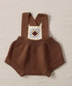 ciaopanic typy BABY Qinn かぎ針ロンパース　茶　新品のサムネイル