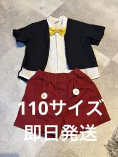 リトシーしまむら　ミッキーなりきり　コスプレ　コスチューム　2点セット　上下