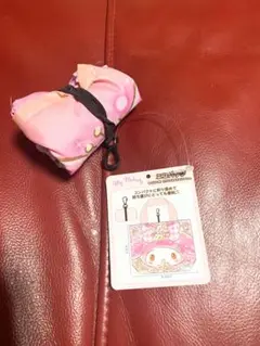 My Melody 折りたたみビックフェイス柄エコバッグ