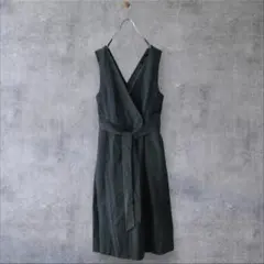 ハイネック ロングワンピース