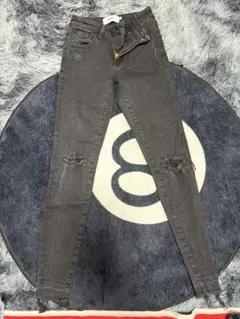 AZUL by MOUSSY ダークグレー スキニーデニム XXS