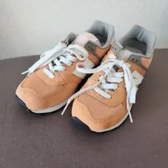 New Balance 574 オレンジ スニーカー