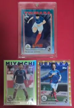 Topps キャプテン翼 大空翼 宮市亮 植中朝日 パラレル 横浜F・マリノス