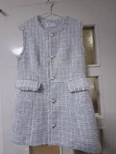 ROPÉ PICNIC ノースリーブコート 38サイズ グレー