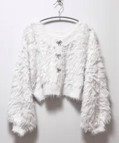 Ambre Neige 2wayシャギーリボンニット Freeのサムネイル