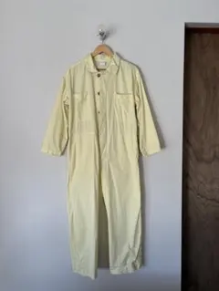 Spick & Span コットン オールインワン　イエロー