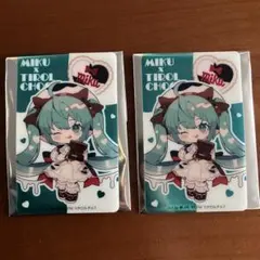 初音ミク　チロルチョコ　オリジナルクリアカード