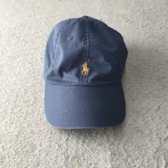 ラルフローレン キャップ ブルー イエロー コットン