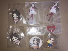 学マス 倉本千奈 ラバーマスコット アクリルスタンド ガチャ 缶バッジ