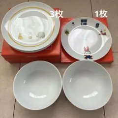 ミッフィー 食器セット6点　丼 ボウル プレート ローソン限定のサムネイル