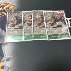 ワンピースカード　トラファルガーロー　r 緑
