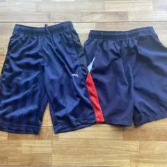 PUMA ハーフパンツ 130サイズと150サイズ