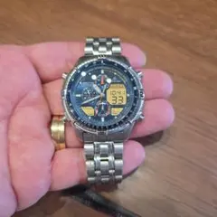 稼働⭐️GLYCINE 腕時計 ゴールド クォーツ レディース デイト表示 