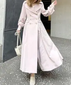 ROYAL PARTY アワーグラスシルエットトレンチコート