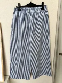 a. エードット　ストライプワイドパンツ　大橋歩