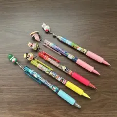 ご当地キティ シャーペン ボールペン 5本セット 平成 当時物