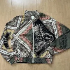 Stradivarius 多色植物モチーフ ジャケット