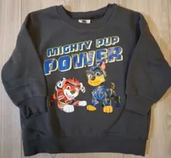 パウパトロール トレーナー MIGHTY PUP POWER　裏起毛