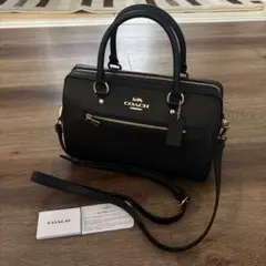 COACH 2way ハンドバッグ ブラックのサムネイル
