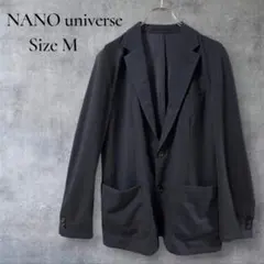 ナノユニバース　N JACKET PREMIUM　カノコストレッチジャケット M