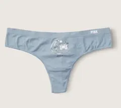 VICTORIA'S SECRET PINK ショーツ！XS 淡い水色のサムネイル