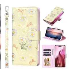 ☆新品未使用☆iPhone13 Pro Max 手帳型 花柄 スマホケース