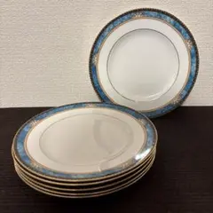 ウェッジウッド　カーゾン　デザートプレート　20.5cm