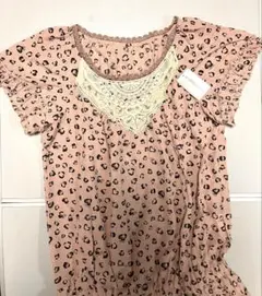 【新品】AS KNOW AS PINKY☆半袖ワンピース☆