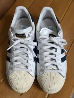 adidas SS80S アディダス スーパースター/ホワイト×ネイビーのサムネイル