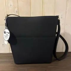 センスオブプレイス 『防汚』 アウトポケットショルダーバッグ ブラック