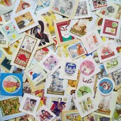 使用済み切手　和風