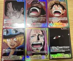 じ*ん様 ワンピースカード　受け継がれる意思　6枚セット