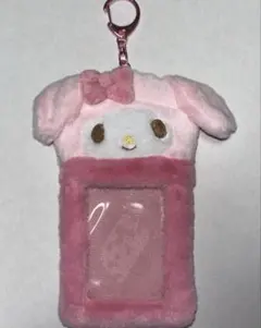ボア生地トレーディングカード用ホルダー（エンジョイアイドル） マイメロディ