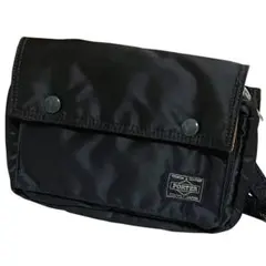 極美品★ポーター PORTER タンカー ショルダーバッグ ポーチ 財布 黒