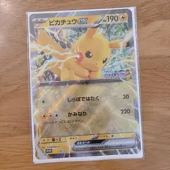 非売品 ポケモンスタンプラリー 2025ジャンボカード ピカチュウex 2枚