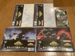 ヒロアカ　一番くじ 轟燈矢　轟焦凍 キャンバス風ボード　ラバーコレクション